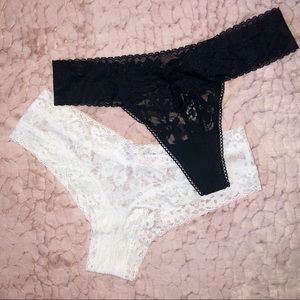NWT Set of 2 VS Lace Panties